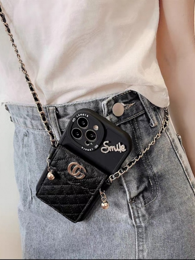 Smartfo‘nlar uchun karmonli va ilgichli g‘iloflar ART 0215615 Qora iPhone Xr