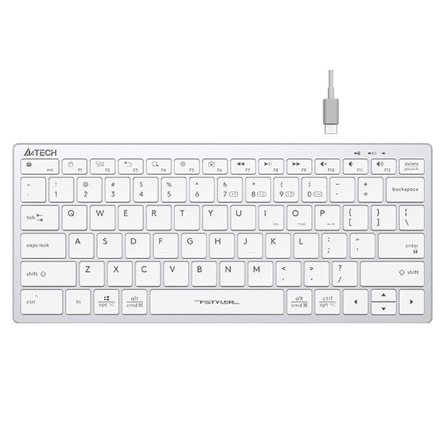 Simsiz klaviatura A4Tech Fstyler FBX51C Oq