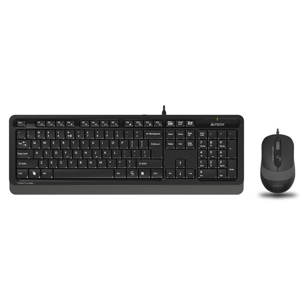Simli klaviatura va sichqoncha A4tech F1010 Qora