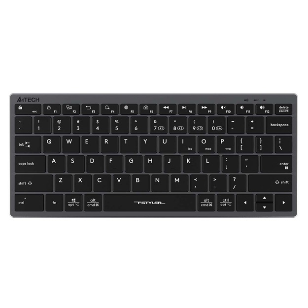 Беспроводная клавиатура A4Tech Fstyler FBX51C Серый