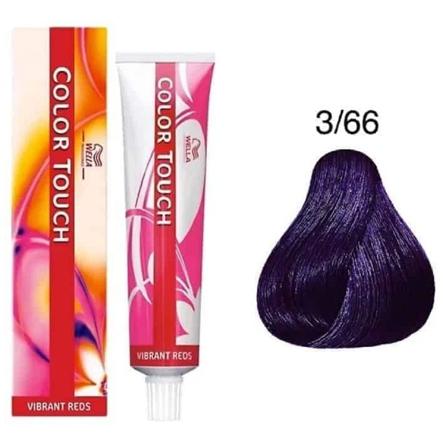 Soch bo‘yog‘i Wella Professionals Color Touch Vibrant Reds 60 ml 3/66 ametistovaya noch