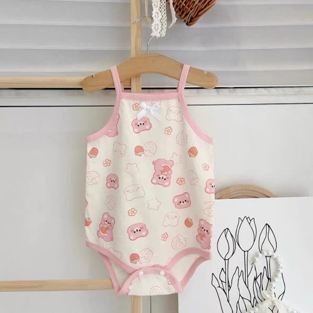 Kichkintoylar uchun mayka bo‘dilar ART 564641 Oq- pushti 66 sm bolaning bo'yi
