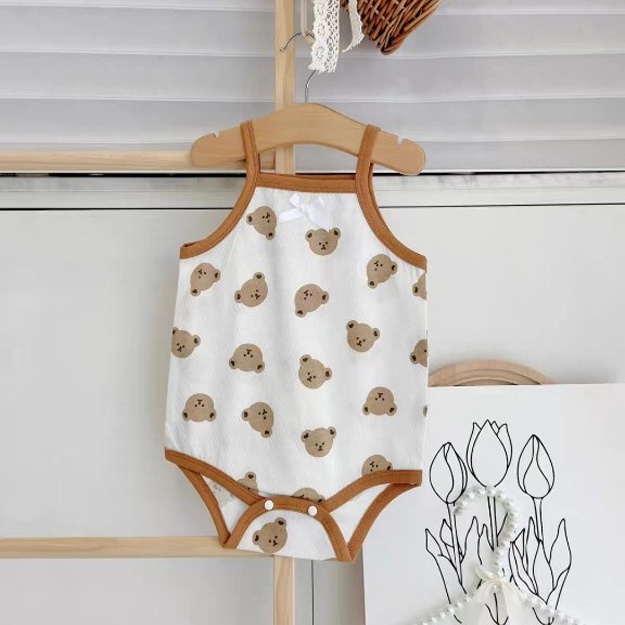 Kichkintoylar uchun mayka bo‘dilar ART 564641 Oq -jigarrang 73 sm bolaning bo'yi
