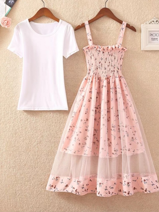 Ayollar sarafani kofta bilan ART 71544 S pushti