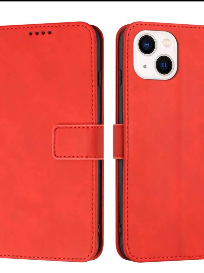Smartfo‘nlar uchun kitob ko‘rinishidagi g‘iloflar Iphone ART 46951235 Qizil rang iPhone Xs