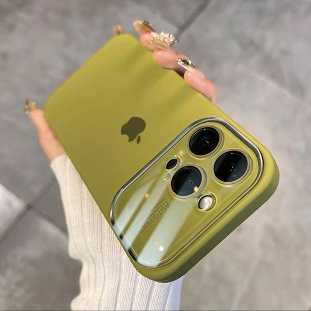 Матовые силиконовые чехлы для смартфонов Iphone АРТ 6541646 iPhone 13 Pro Max Салатовый