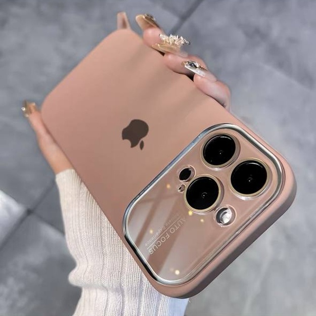 Smartfonlar uchun matoviy va silikon g‘iloflar Iphone ART 6541646 Jigarrang iPhone 11 Pro Max
