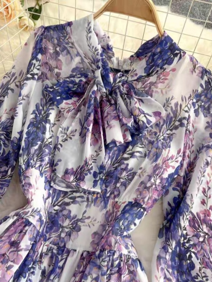 Женское платье с длинными рукавами АРТ 25658155 XL