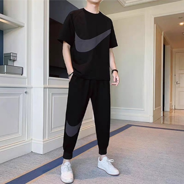 Erkaklar uchun sport kiyimi to‘plamlari ART 2897214 (kichik o‘lcham) XL qora