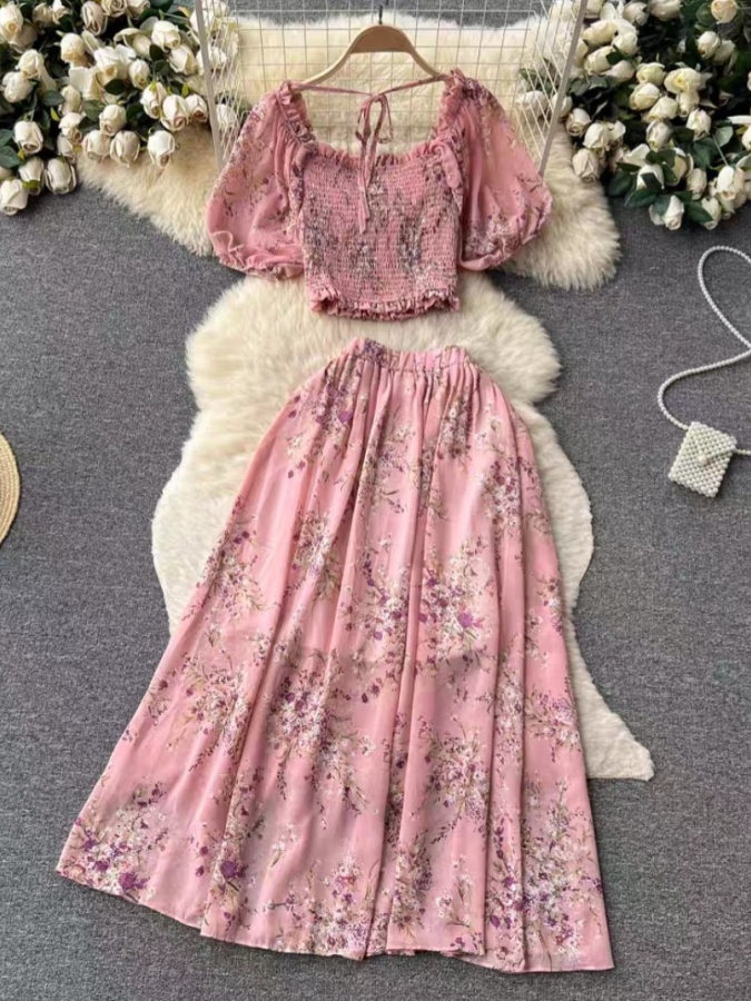 Ayollar uchun yozgi ko‘ylak ART 566462 L pushti