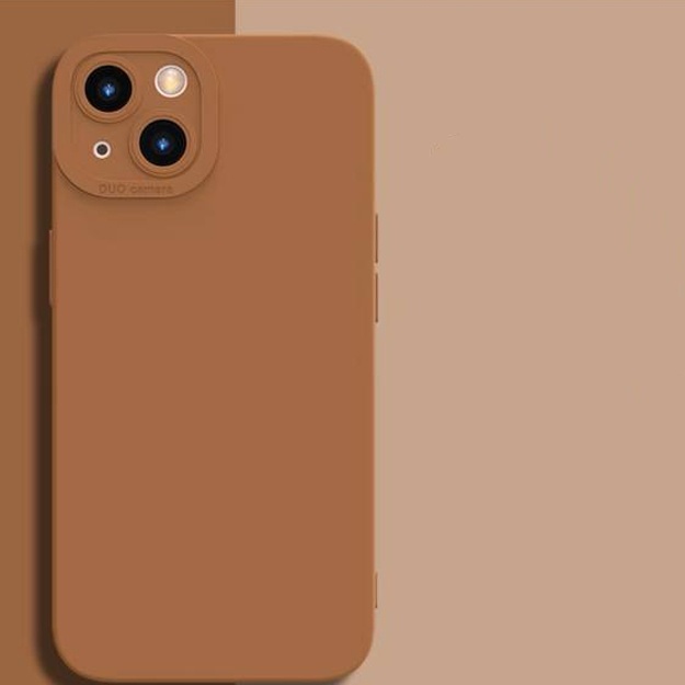 Smartfo‘nlar uchun siliko‘n g‘iloflar Iphone ART 6541656 Jigarrang iPhone 8 Plus