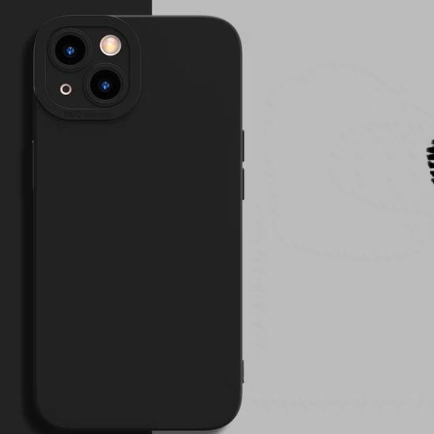 Smartfo‘nlar uchun siliko‘n g‘iloflar Iphone ART 6541656 Qora iPhone 13 Pro