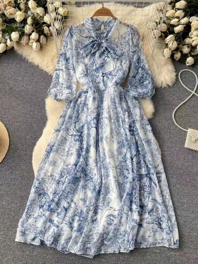Ayollar liboslari ART 80119 (kichik o‘lchamli) L Moviy