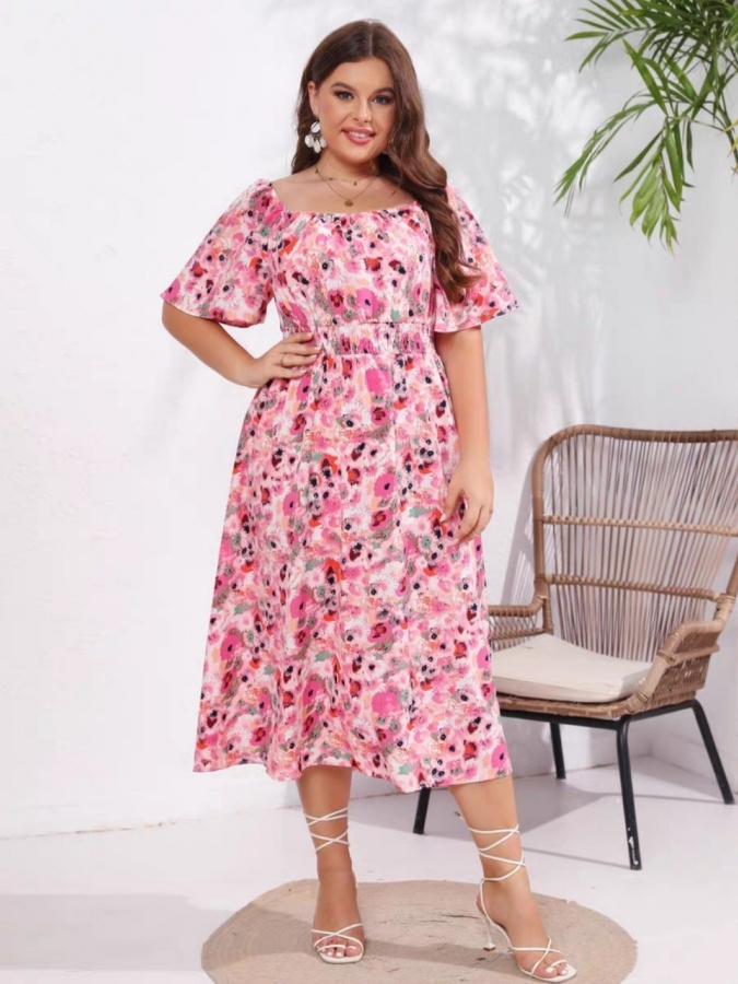 Ayollar ko‘ylagi ART 81306 2XL pushti