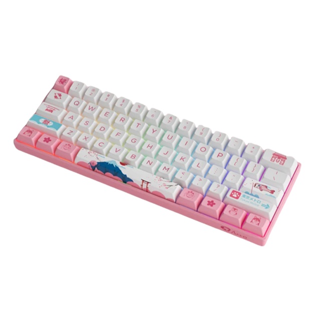 Mexanik klaviatura Akko 3061S World Tour Tokyo R2 RGB Hotswappable CS Jelly Pink RGB (6925758618182)