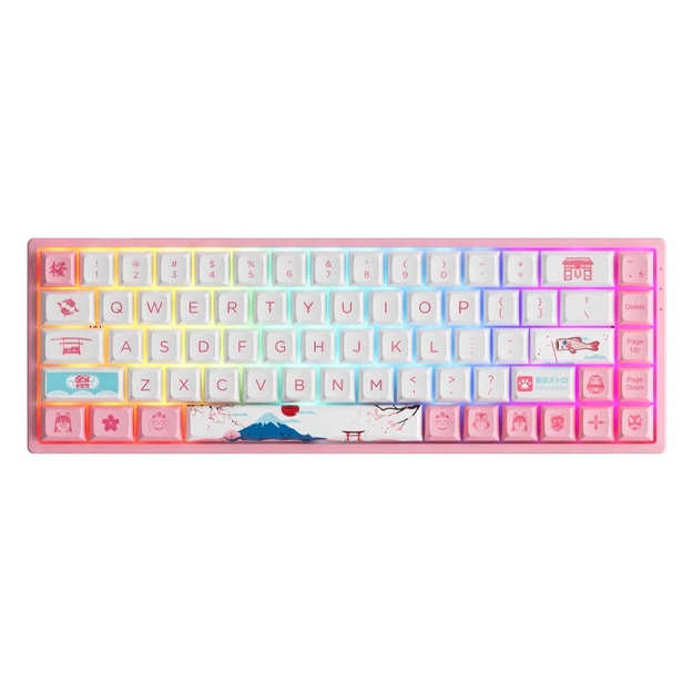 Mexanik klaviatura Akko 3068B PlusTokyo R2 CS Jelly Purple RGB (6925758618878)
