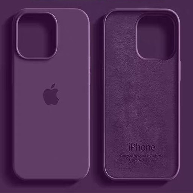 Силиконовые чехли для смартфонов Iphone АРТ 3120235 iPhone 11 Pro Max Фиолетовый