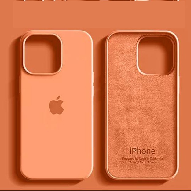 Силиконовые чехли для смартфонов Iphone АРТ 3120235 iPhone 13 Pro Оранжевый