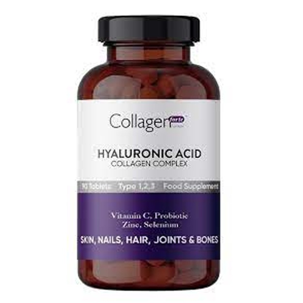 Collagen Forte Platinum kollagen kompleksi gialuron kislotasi gialuron kislotasi bilan Hyaluronic Acid