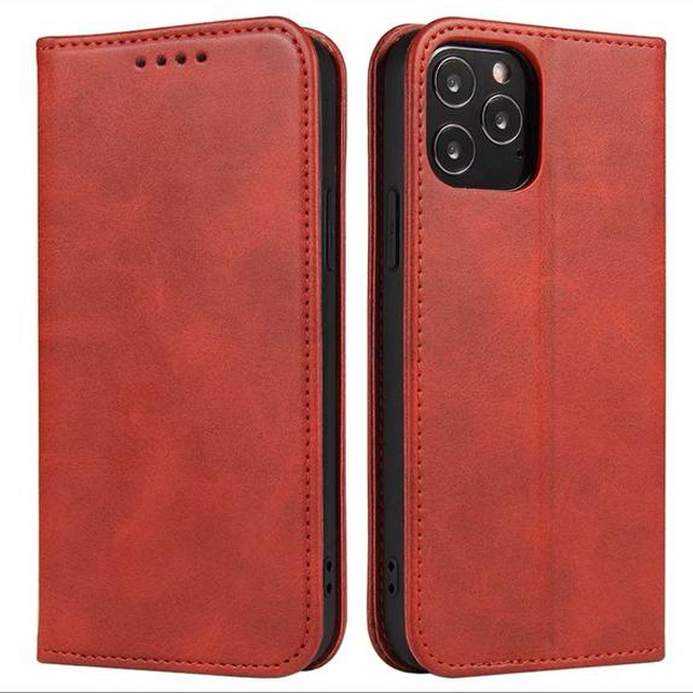 Smartfo‘nlar uchun kitobli himoya g‘iloflari Iphone ART 0236541 Qizil rang iPhone 13 Pro