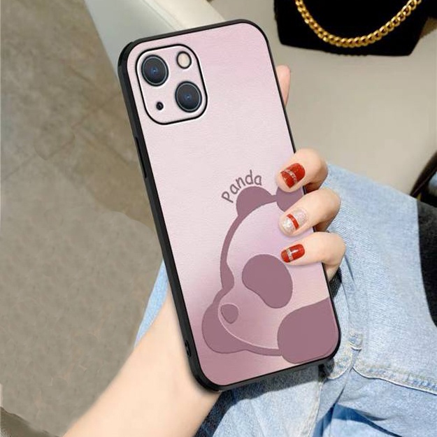 Smartfo‘nlar uchun panda suratili g‘iloflar ART 2351454 Pushti iPhone X Max