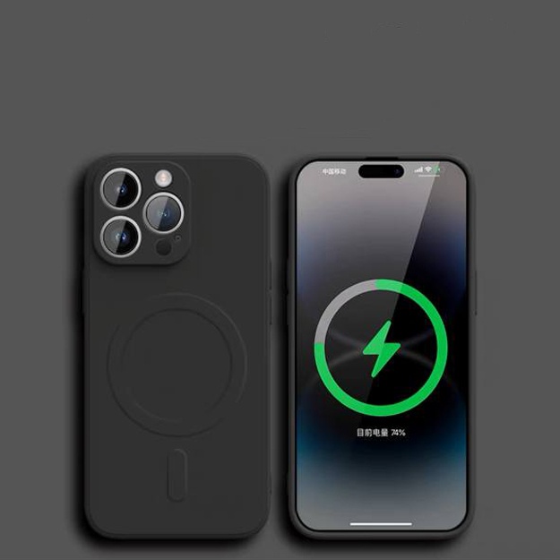 Силиконовые чехлы для смартфонов Iphone АРТ 21345641 Черный iPhone Xr