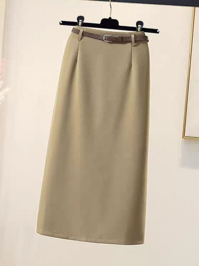 Ayollar uchun klassik yubkalar ART 0348458 (kichik o‘lchamli) qaymoq rang XXL