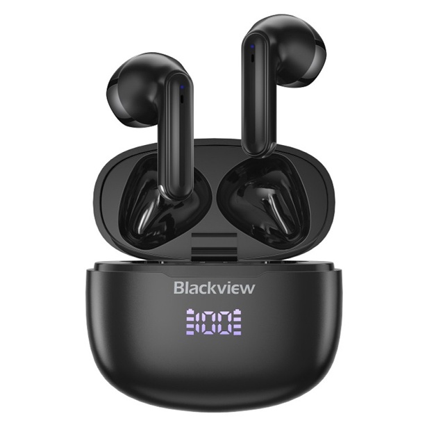 Simsiz naushniklar Blackview Earphones TWS BT AirBuds 7 Qora (6931548310235)