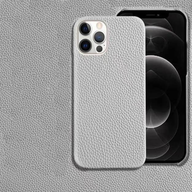 Защитные чехлы из эко кожи для смартфонов Iphone АРТ 1356430 Белый iPhone 13 Pro