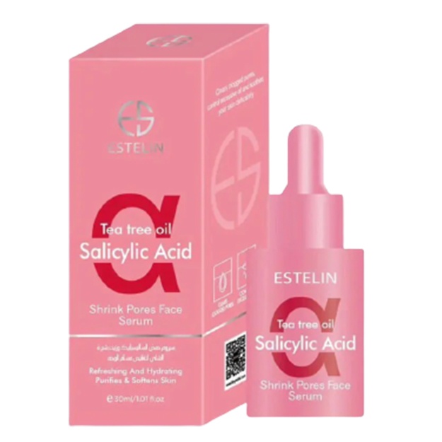 Serum для лица Estelin Tea Tree Oil Salicylic Acid Shrink Pores Face Serum