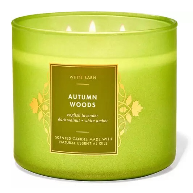 Ароматическая свеча Bath & Body Works Autumn Woods