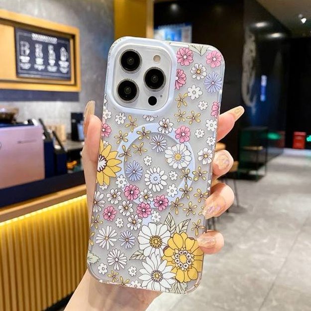 Smartfo‘nlar uchun gulli suratli himoya g‘iloflari ART 654136000 iPhone 12 mini Rang barang