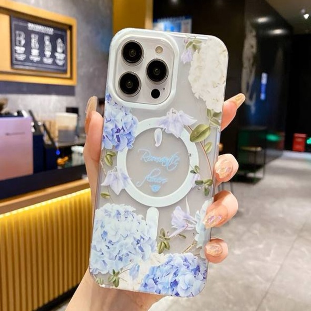 Smartfo‘nlar uchun gulli suratli himoya g‘iloflari ART 654136000 iPhone 14 Pro Havo rang