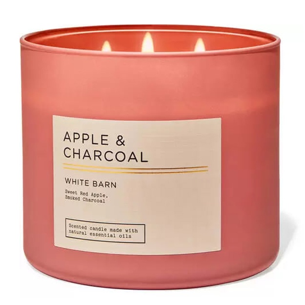 Ароматическая свеча Bath & Body Works Apple & Charcoal