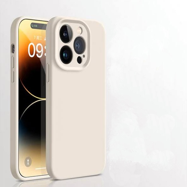 Водоотталкивающий чехол для смартфонов Iphone АРТ 64156154 iPhone 13 Молочный