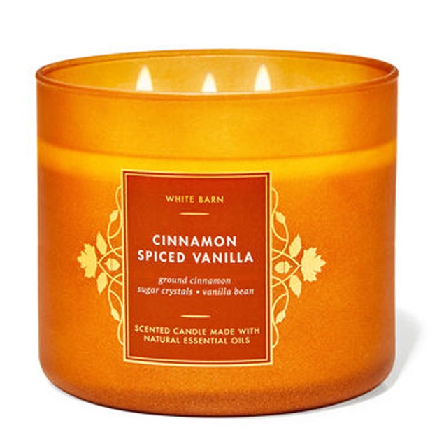 Ароматическая свеча Bath & Body Works Cinnamon Spiced Vanilla