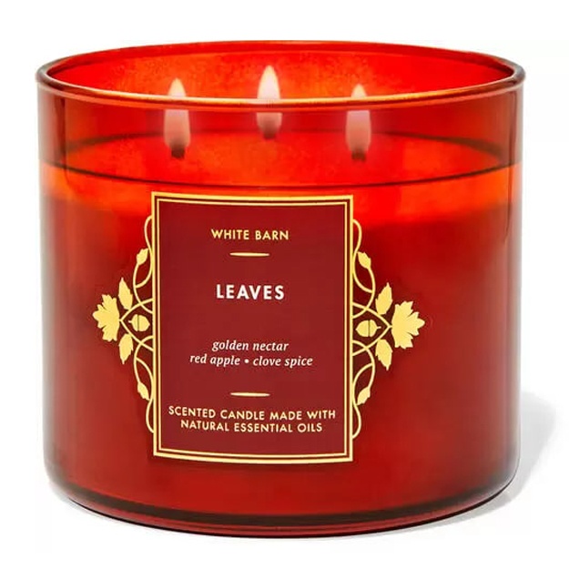 Ароматическая свеча Bath & Body Works Leaves