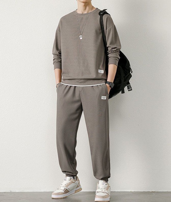 Erkaklar sport kiyimi ART 54646465 (kichik o‘lchamli) 5XL temno-bejeviy