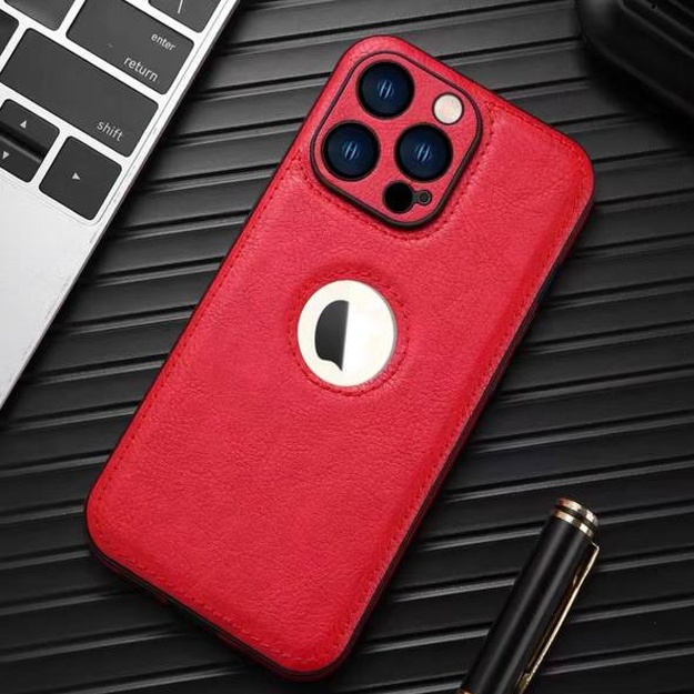 Кожаные чехлы для смартфонов Iphone АРТ 9874560 Красный iPhone 11 Pro Max