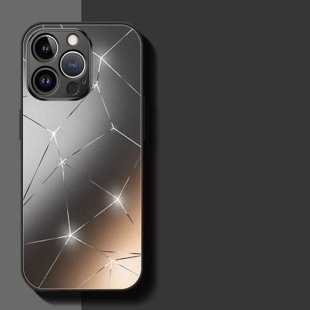 Защитные чехлы с блестящими узорами АРТ 021561110 Черный iPhone 11 Pro Max