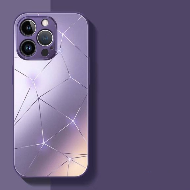 Yaltiroq naqishli smartfo‘nlar uchun himoya g‘iloflari ART 021561110 Ko‘k rang iPhone X