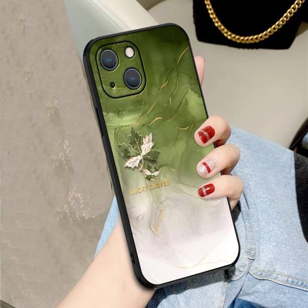 Защитные чехлы для смартфонов АРТ 5645131 Зелeный iPhone 13 mini