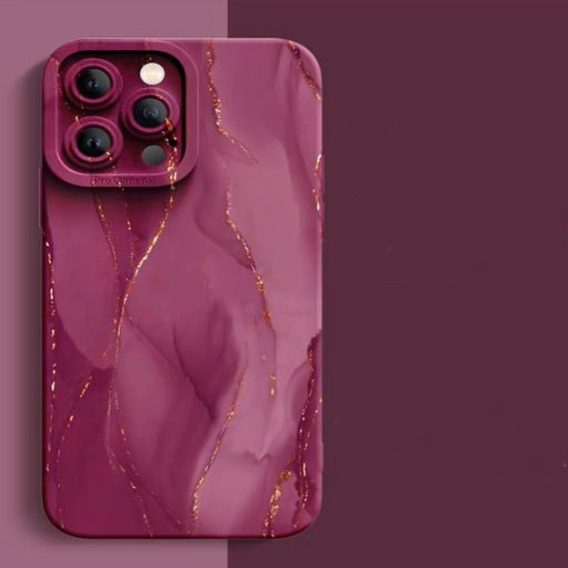 Smartfonlar uchun himoya g‘iloflari  ART 81432 iPhone 14 Pro Max To‘q qizil