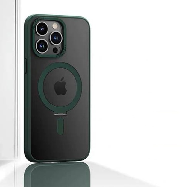 Smartfo‘nlar uchun matli g‘iloflar Magsafe ART 78546200 Yashil rang iPhone 12