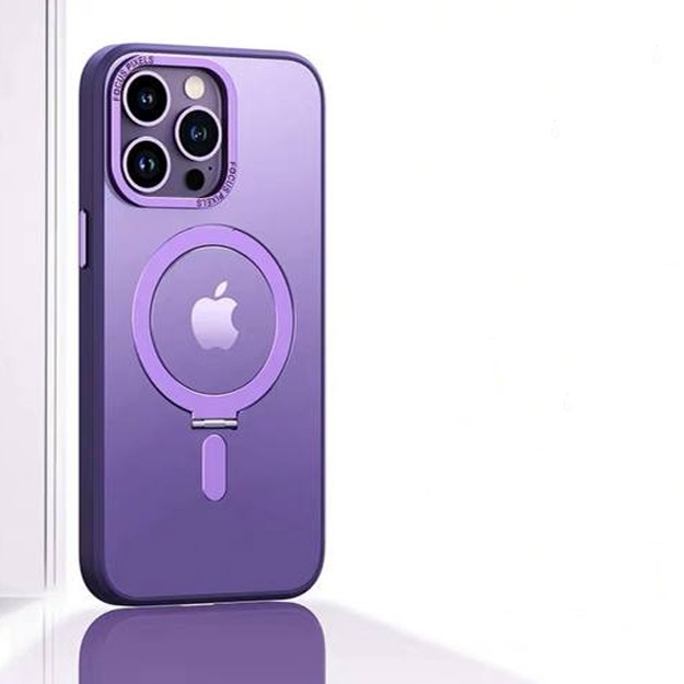 Матовые чехлы для смартфонов с Magsafe АРТ 78546200 iPhone 12 Pro Сиреневый