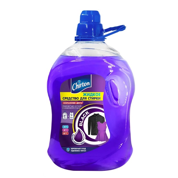 Suyuq yuvish vositasi Chirton qora matolar uchun 3000 ml