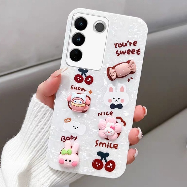 Smartfo‘nlar uchun himoya g‘iloflari ART0819785 Oq rang vivo s10