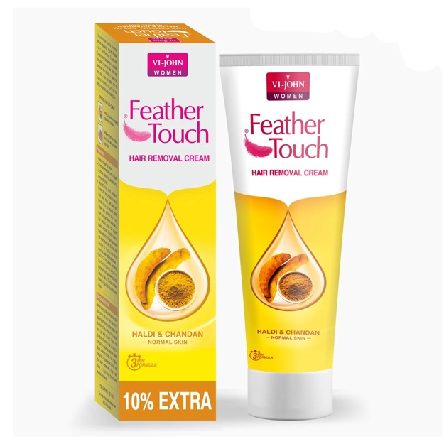 Крем для удаления волос Vi-John Feather touch Haldi&Chandan 110 г