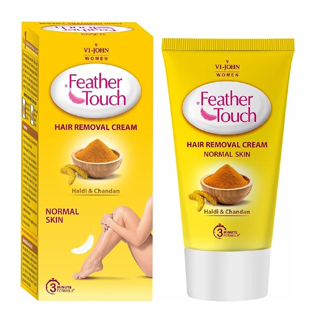 Крем для удаления волос Vi-John Feather touch Haldi&Chandan 40 г