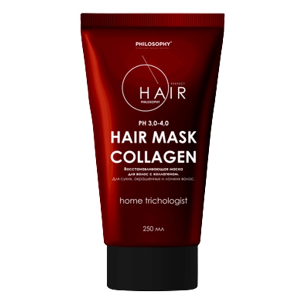 Niqob Philosophy kollagenli sochlar uchun 250 ml